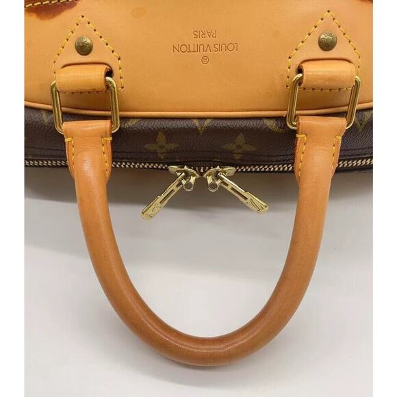 Louis Vuitton Evasion Top Handle Bag Regular Brown Canvas VI1916 - Picture 12 of 16